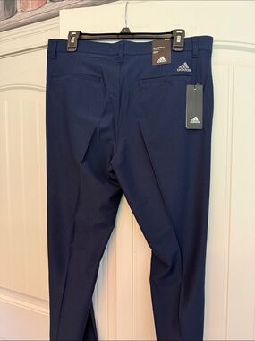 adidas Men's Dark Navy Athletic Dress Pants